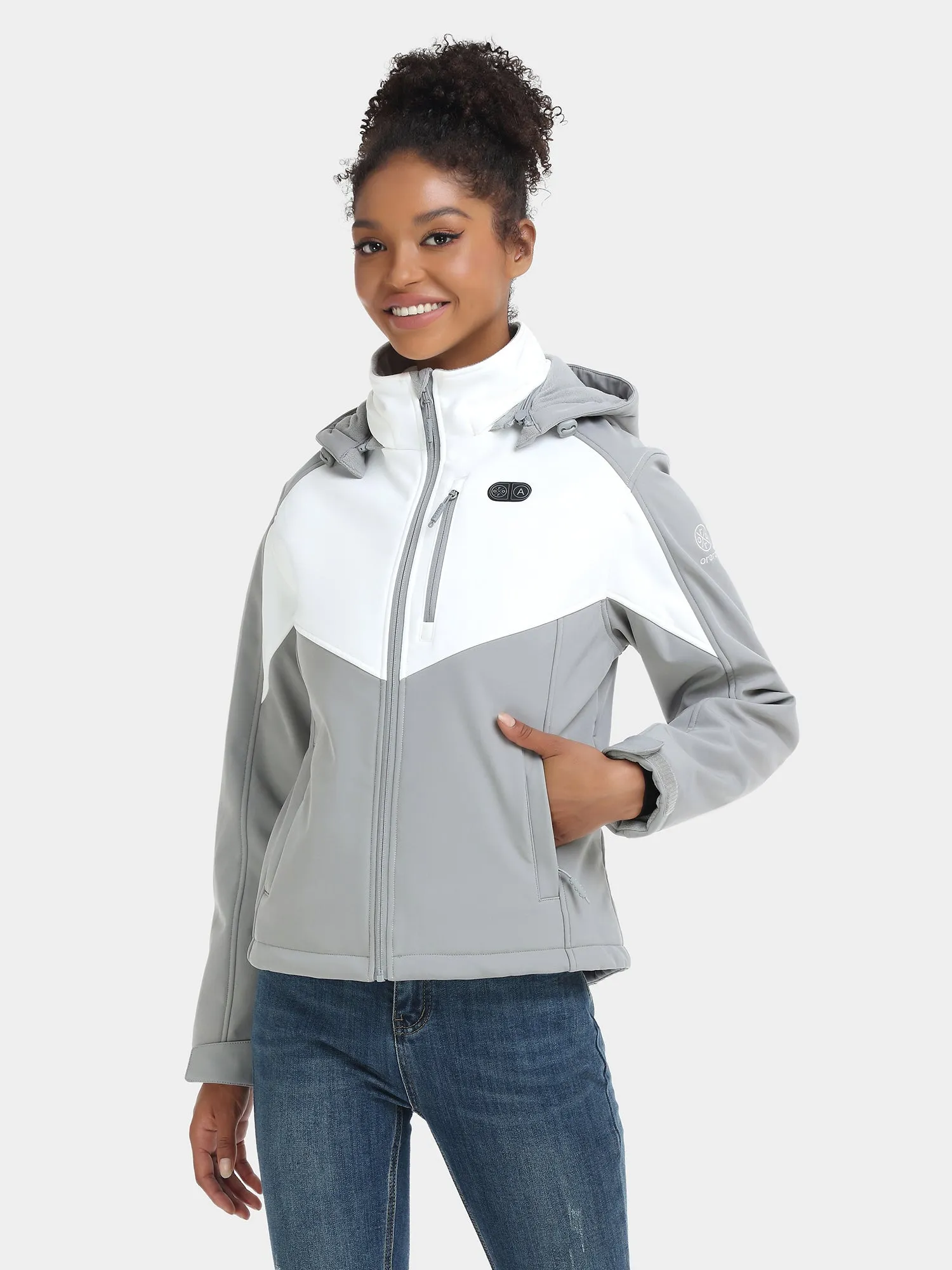 Women's Heated Dual Control Jacket with 5 Heating Zones (Chest Heating)