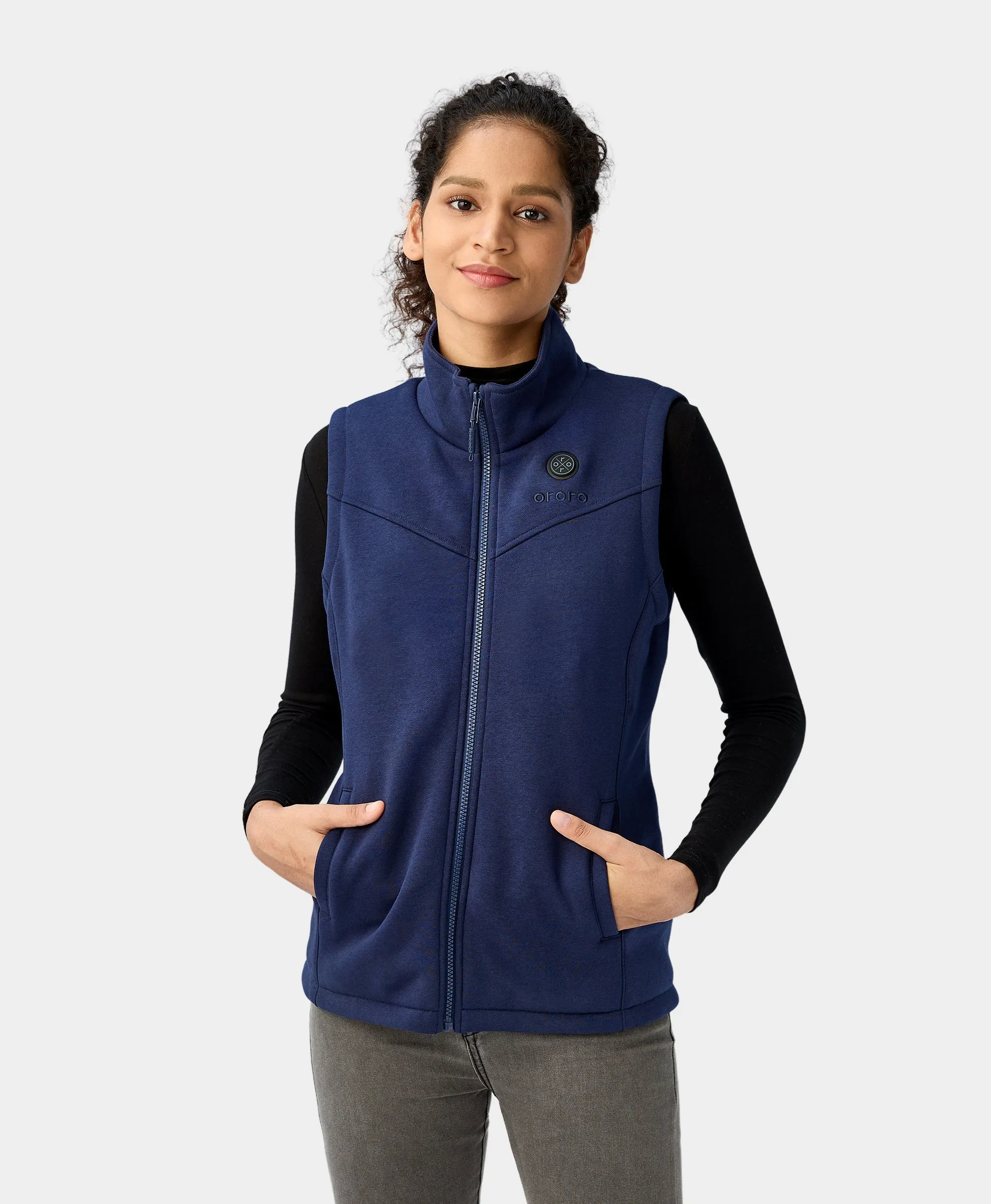 Women's Heated Fleece Vest (Apparel Only)