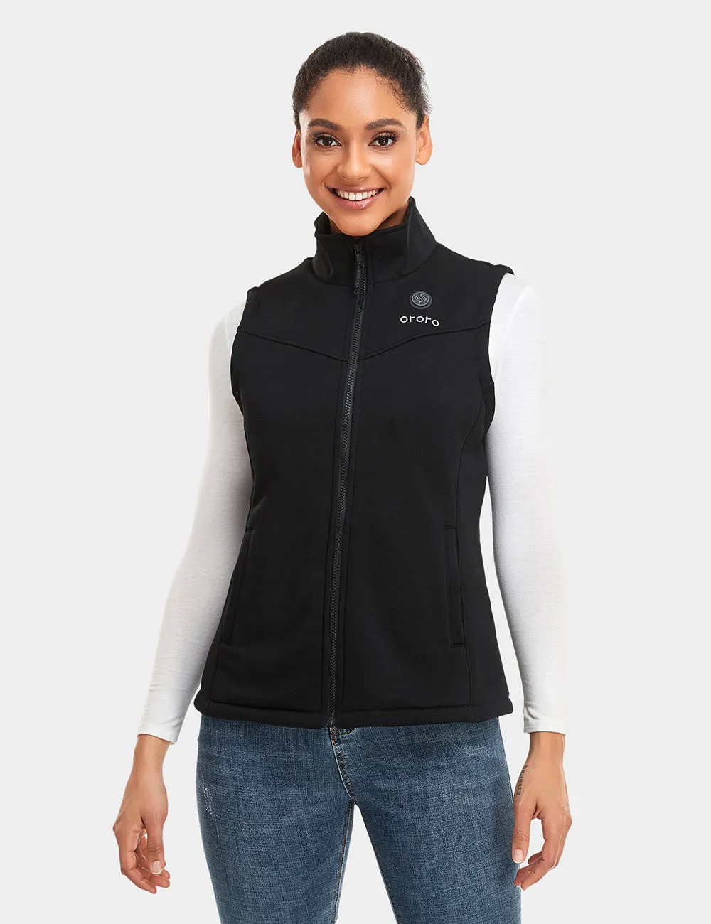 Women's Heated Fleece Vest (Apparel Only)