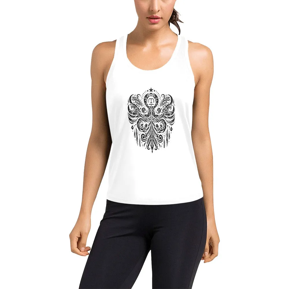 Women's Racerback Tank Top (Model T60)