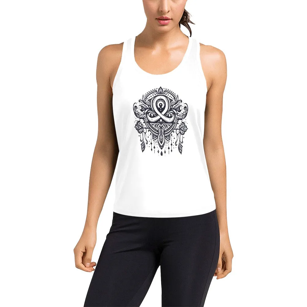 Women's Racerback Tank Top (Model T60)