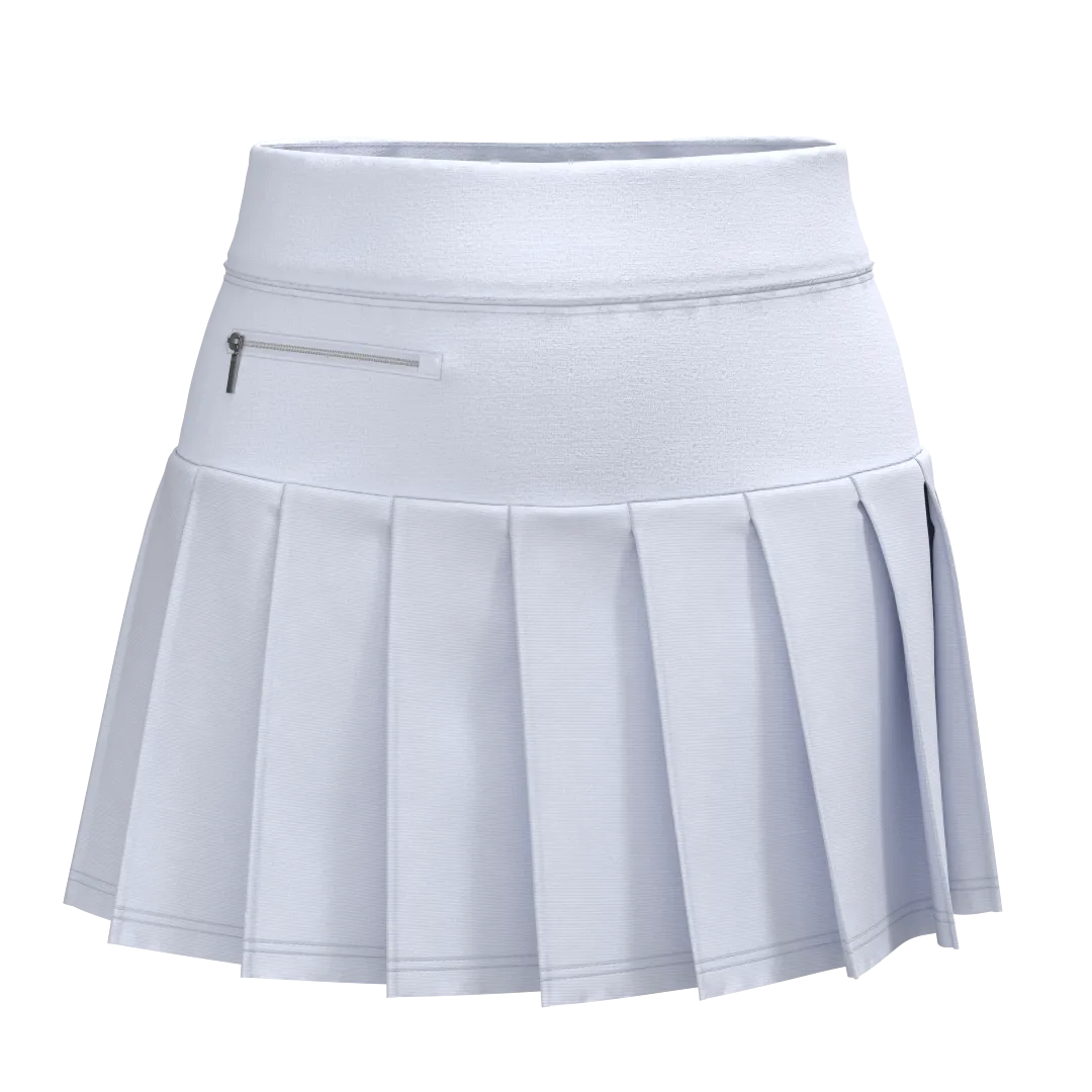 Zippy Skort 13 inch - WHITE